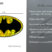 Batman Yellow 3D Reflective Decal image 4