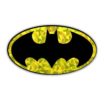 Batman Yellow Reflective Decal image 1