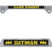 Batman Dark Knight Open Chrome License Plate Frame image 1