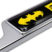 Batman Dark Knight Open Chrome License Plate Frame image 3