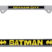 Batman Gotham City Chrome License Plate Frame image 1