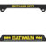 Batman Gotham City Open Black License Plate Frame image 1