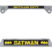 Batman Gotham City Open Chrome License Plate Frame image 1