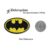 Batman Black and Yellow Chrome Emblem Minis image 2