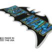 Batman Vintage Black and Blue Reflective Decal image 7