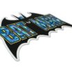 Batman Vintage Black and Blue Reflective Decal image 5