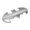 Batman Chrome Bat Symbol Metal Emblem image 6