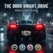 Batgirl Black Open License Plate Frame image 2