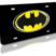 Batman Yellow and Black 3D License Plate image 1