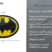 Batman Yellow Chrome Emblem image 3