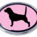 Beagle Pink Chrome Emblem image 1
