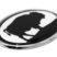 Bison White Chrome Emblem image 2