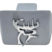 Buck Commander Brushed Chrome Hitch Cover image 3