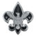 Boy Scouts of America Chrome and Black Emblem image 1