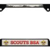 Scouting America Activity Black Open License Plate Frame image 4