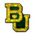 Baylor Green and Gold 3D Reflective Decal image 1