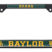 Baylor Bears Black License Plate Frame image 1