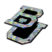 Baylor Silver 3D Reflective Decal image 5