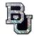 Baylor Silver 3D Reflective Decal image 1