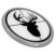 Buck Target Chrome Emblem image 2