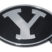 BYU Black Chrome Emblem image 1