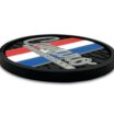 Camaro Rally Stripe 2-Pack Silicone Car Coasters image 6