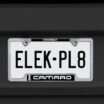 Camaro Gen 3 Chrome Open License Plate Frame image 6