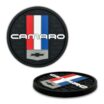 Camaro Retro 2-Pack Silicone Car Coasters image 1