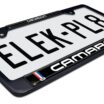 Camaro Gen 3 Black License Plate Frame image 4