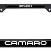 Camaro Gen 3 Black License Plate Frame image 1