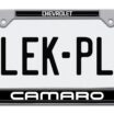Camaro Gen 3 Chrome License Plate Frame image 6