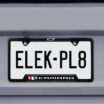 Camaro Gen 6 Black Open License Plate Frame image 5