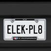 Camaro Gen 6 Chrome Open License Plate Frame image 5