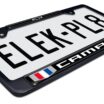 Camaro Gen 6 Black License Plate Frame image 4