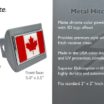 Canada Brushed Chrome Hitch Cover image 3