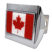 Canada Chrome Flag Chrome Hitch Cover image 3