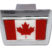 Canada Chrome Flag Chrome Hitch Cover image 2