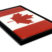 Canada Flag Black Metal Car Emblem image 2