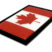 Canada Flag Black Metal Car Emblem image 3