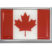 Canadian Flag Chrome Emblem image 1