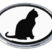 Cat White Chrome Emblem image 1