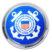 Coast Guard Seal Chrome Emblem image 1
