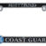 Coast Guard Retired 3D License Plate Frame image 1