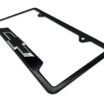 Chevy Black Bowtie Black Open License Plate Frame image 6