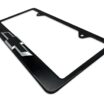 Chevy Black Bowtie Black License Plate Frame image 7