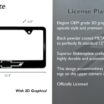 Chevy Black Bowtie Black License Plate Frame image 3