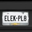 Chevy Gold Bowtie Chrome License Plate Frame image 5