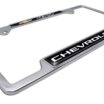 Chevy 4x4 Open Chrome License Plate Frame image 6