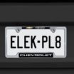 Chevy 4x4 Open Chrome License Plate Frame image 2