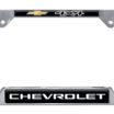 Chevy 4x4 Open Chrome License Plate Frame image 4